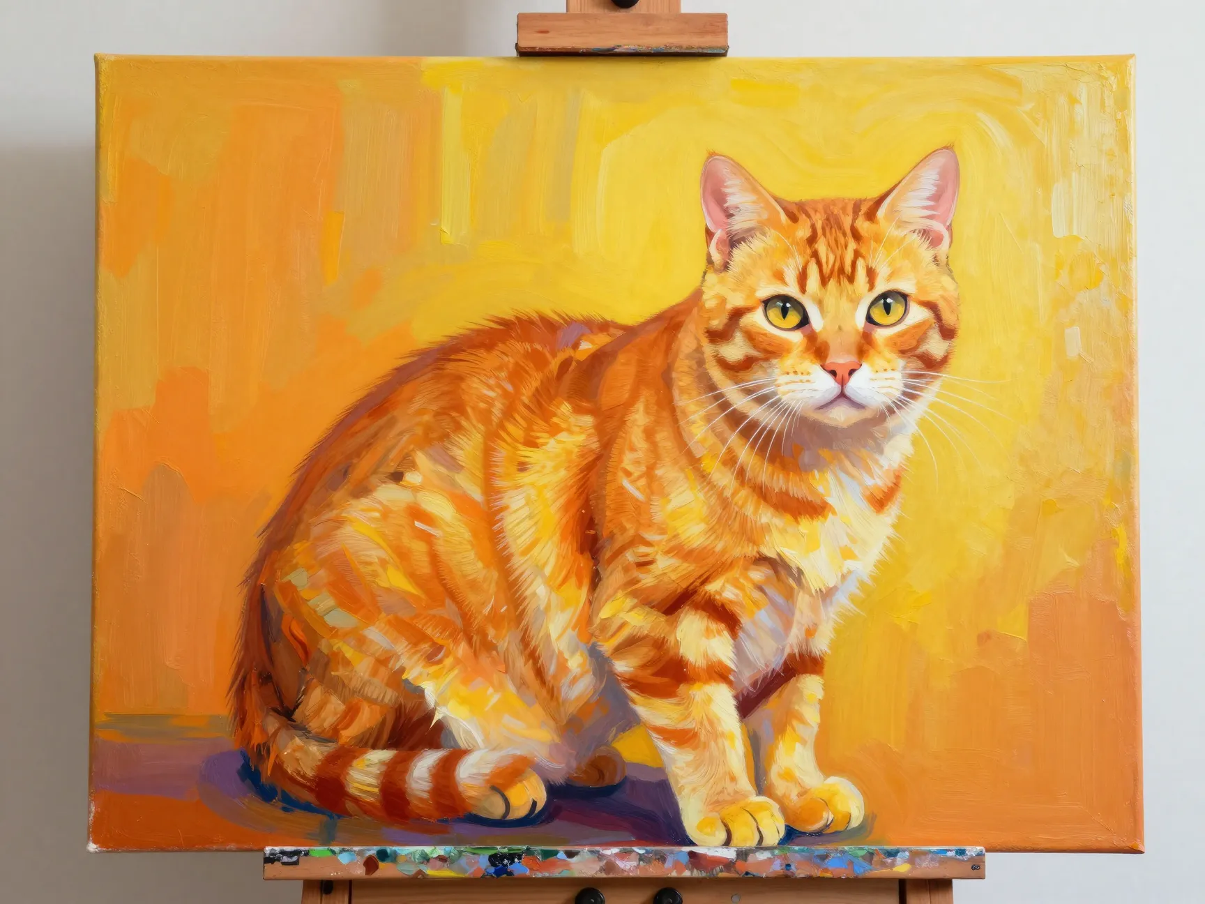 The full painted composition