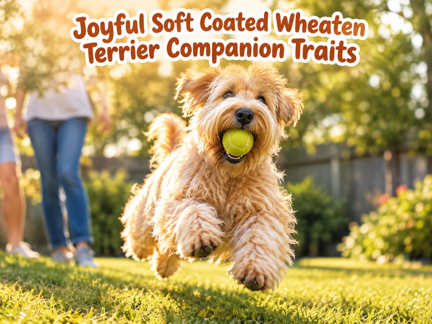 Joyful soft coated wheaten terrier companion traits