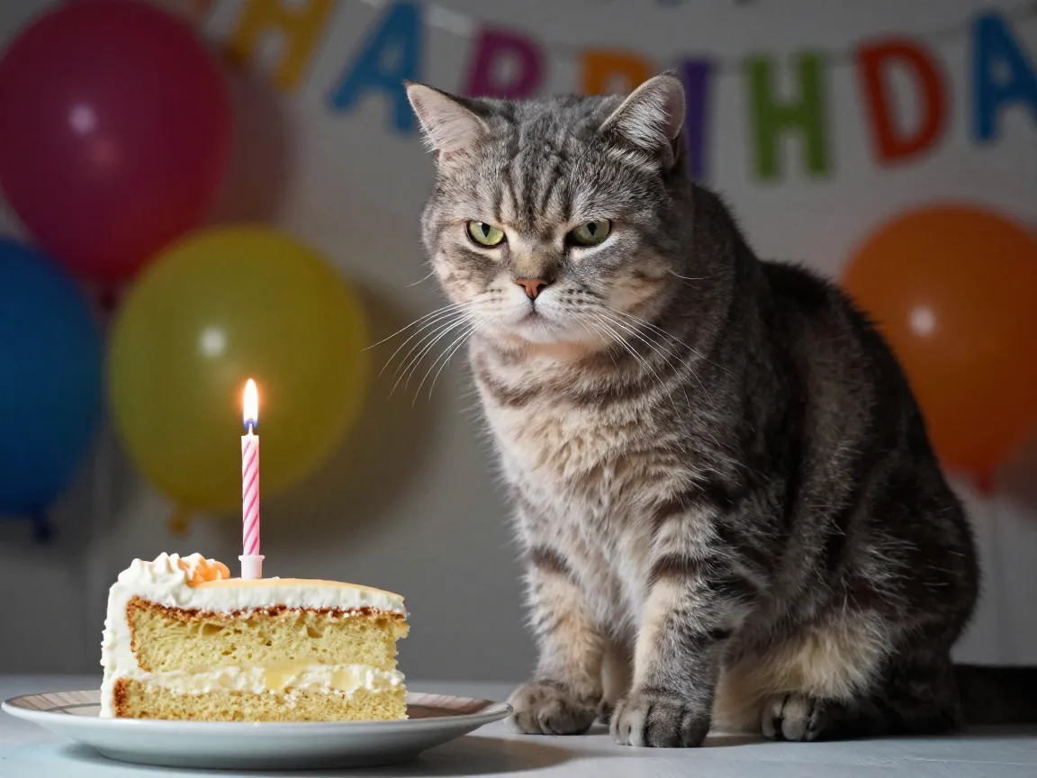 1 the cat sarcastic royalty of birthday humor