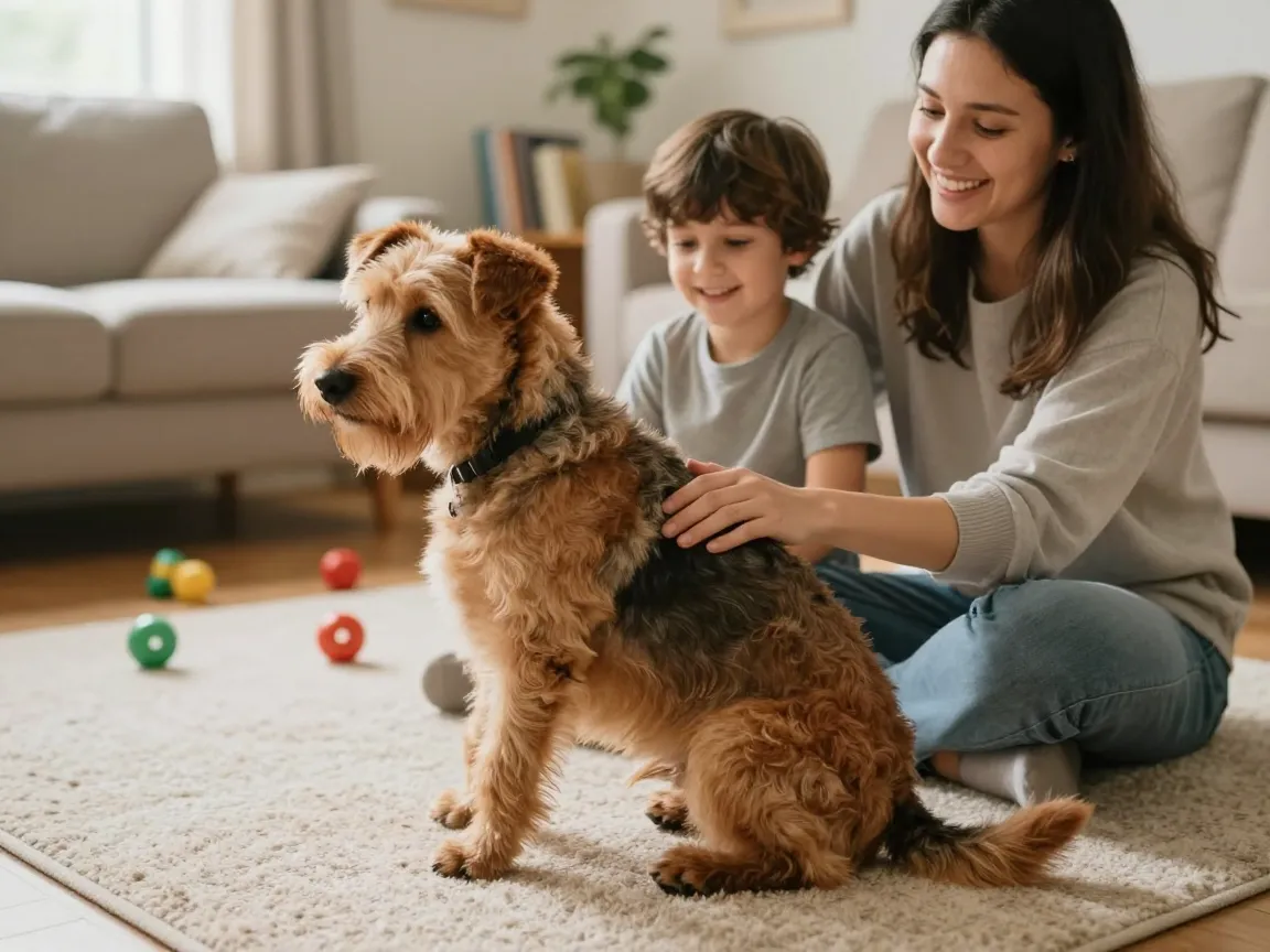 Excellent family dog especially with socialized children