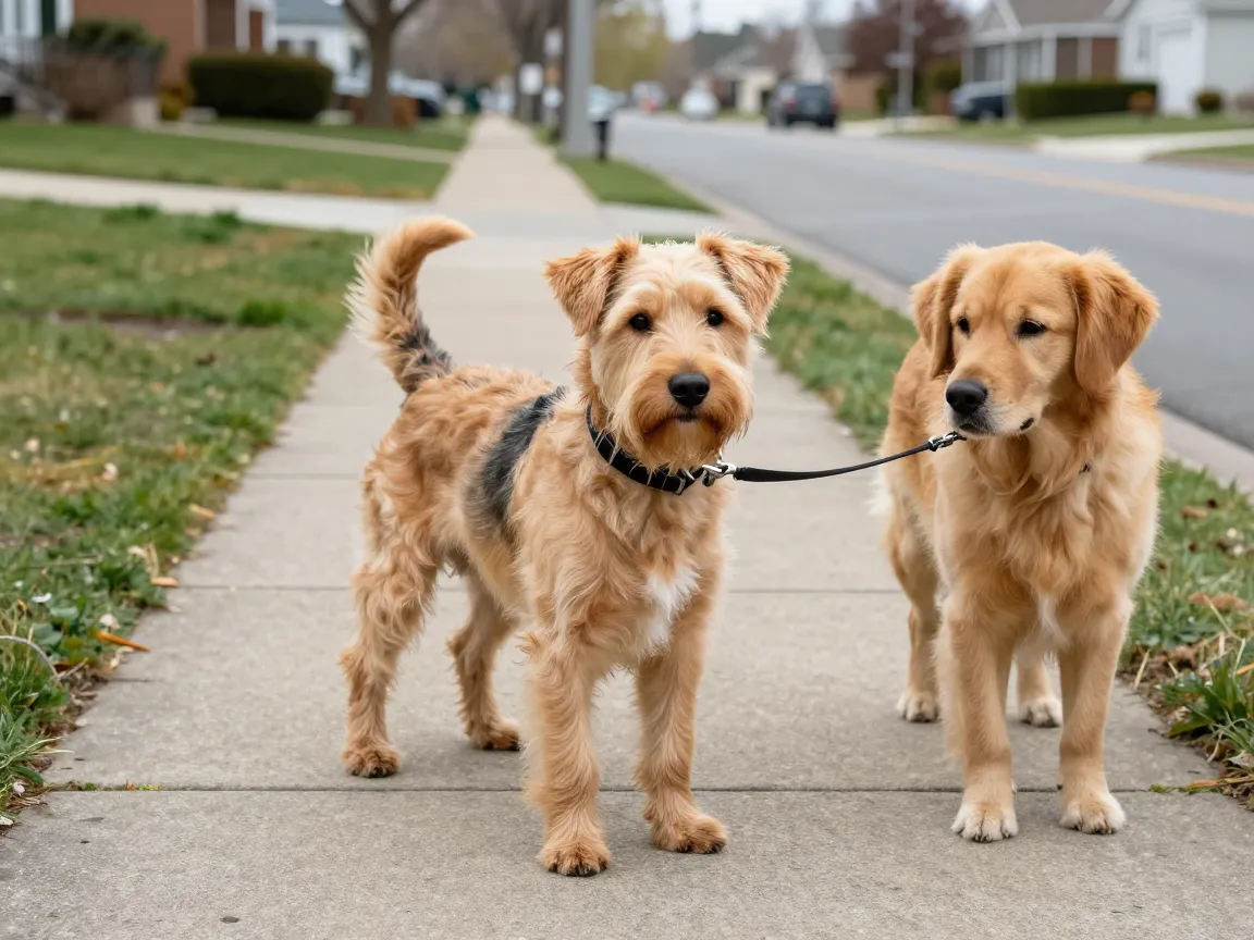 Confident good tempered and less scrappy than many terriers