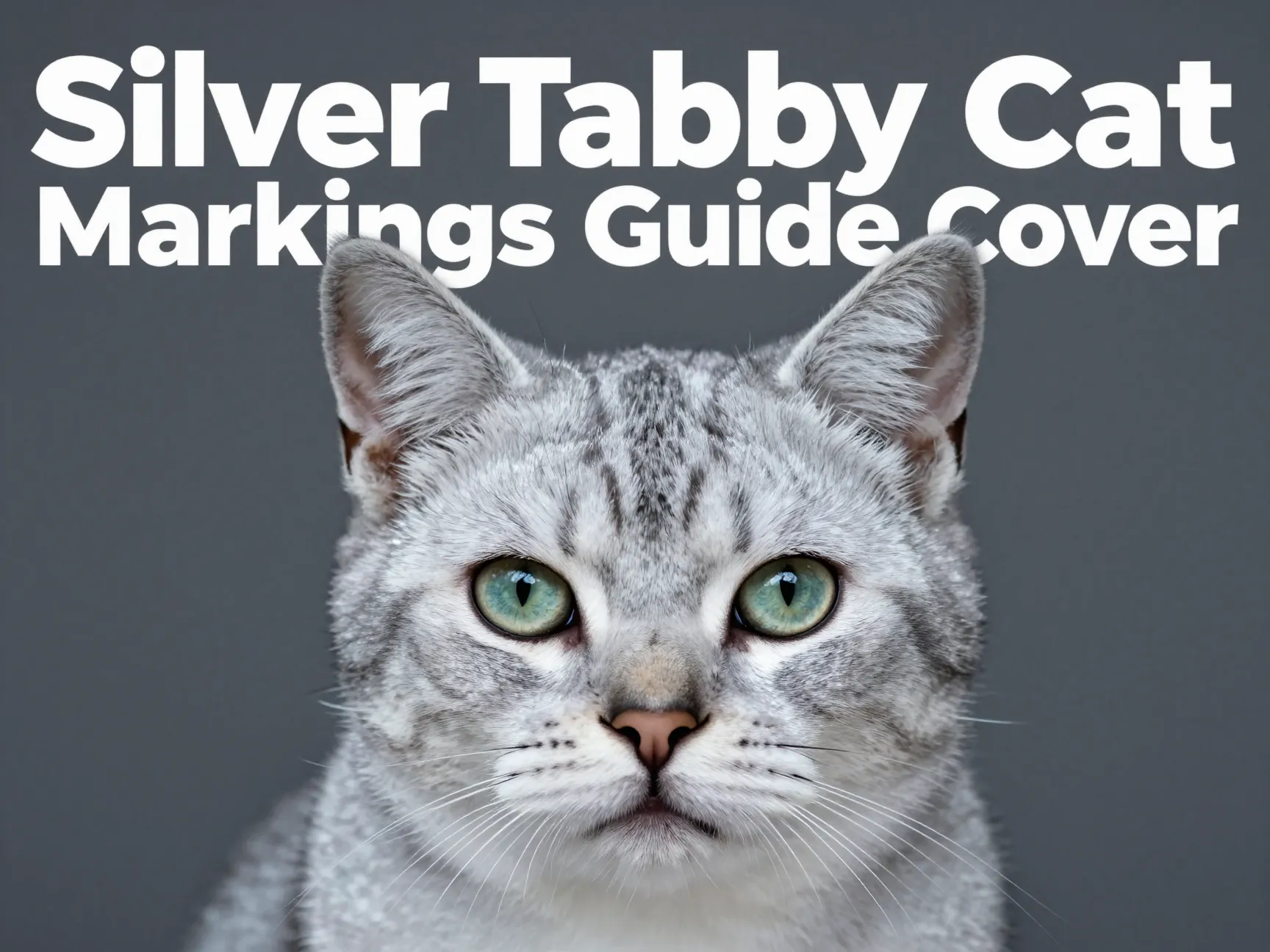 Silver tabby cat markings guide cover