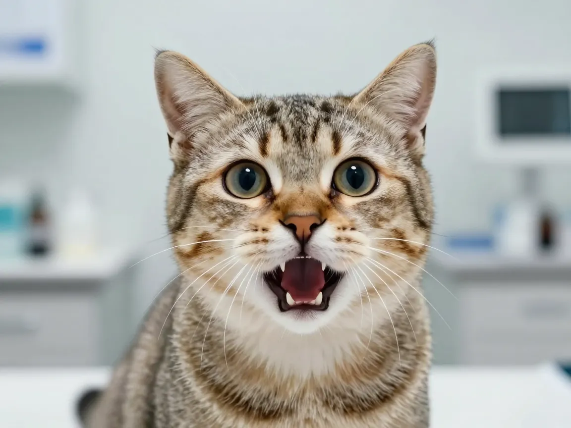 The vaccination reaction cat