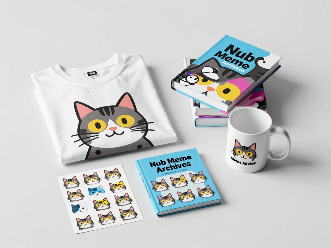 Official merchandise signaled legitimacy and kept the meme visible