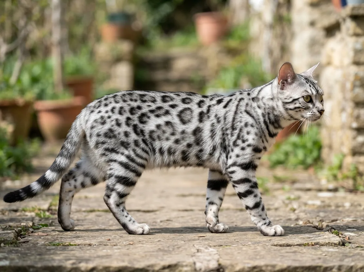 The wild spotted rosette pattern
