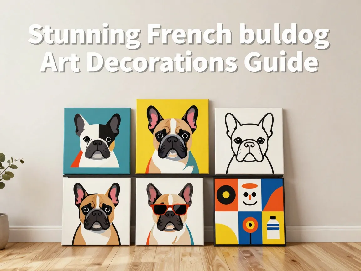 Stunning french bulldog art decorations guide