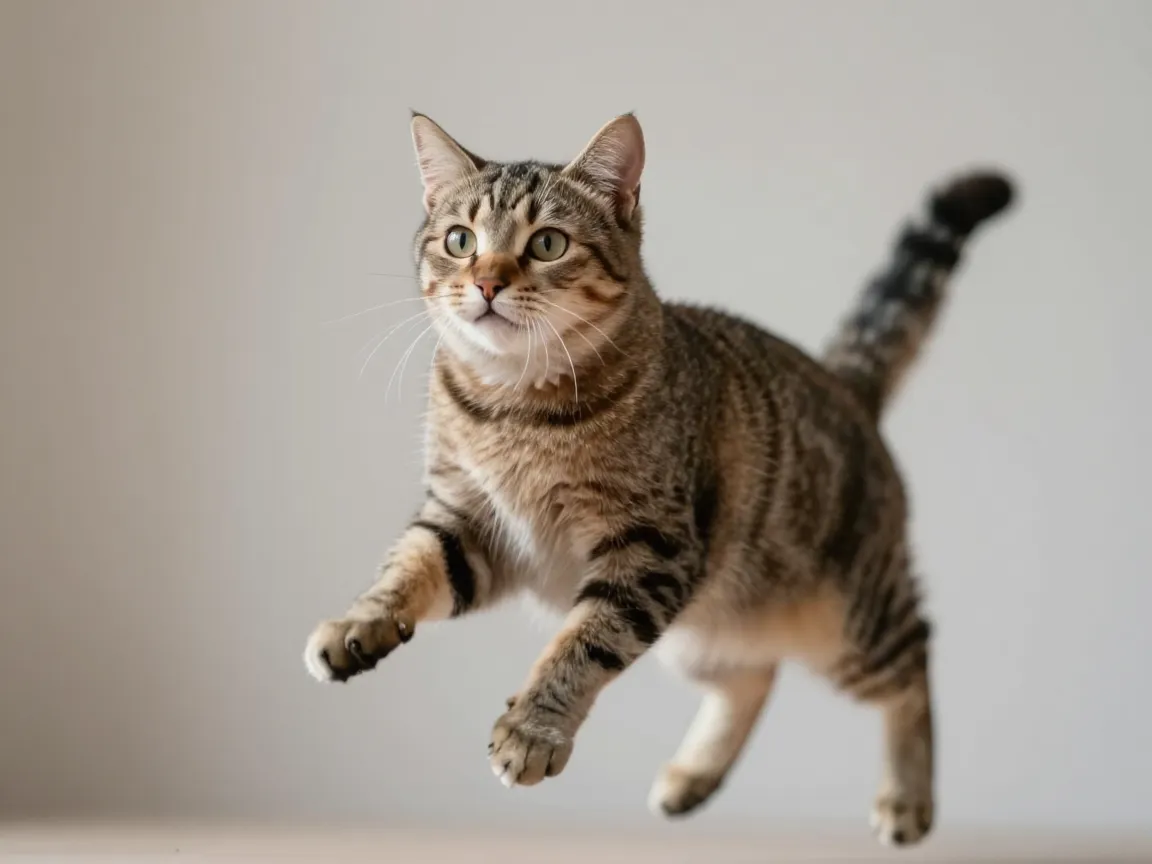 4 mid action blur cats