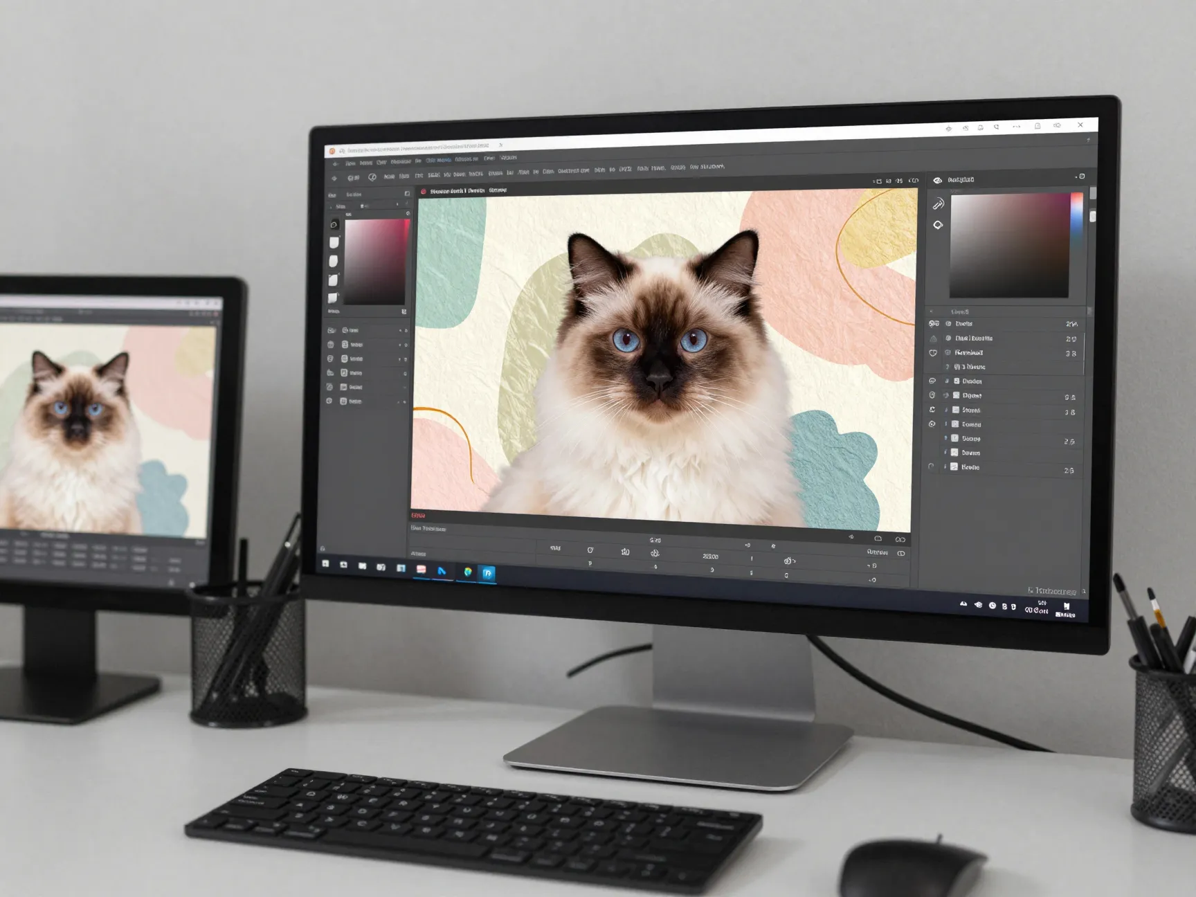 Bespoke stock photo and ai assisted designs