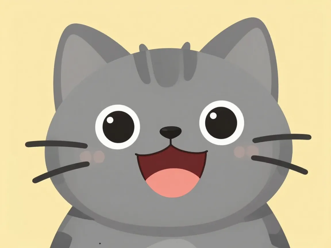 Pusheen laughing