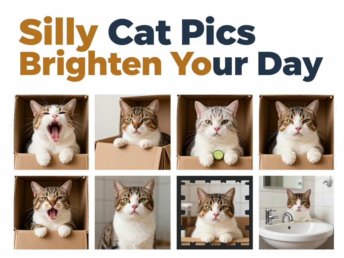 Silly cat pics brighten your day