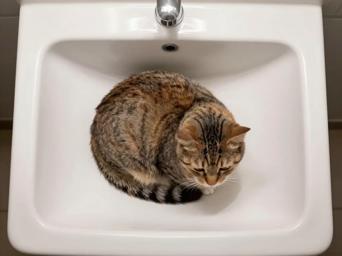 The sink dwelling loaf portrait