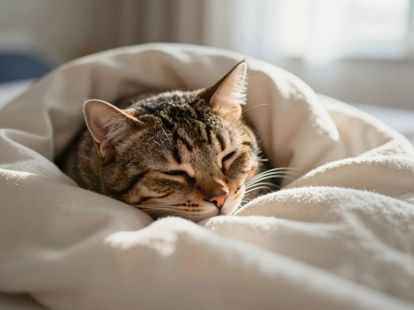 Sleepy and serene cats for calm spaces