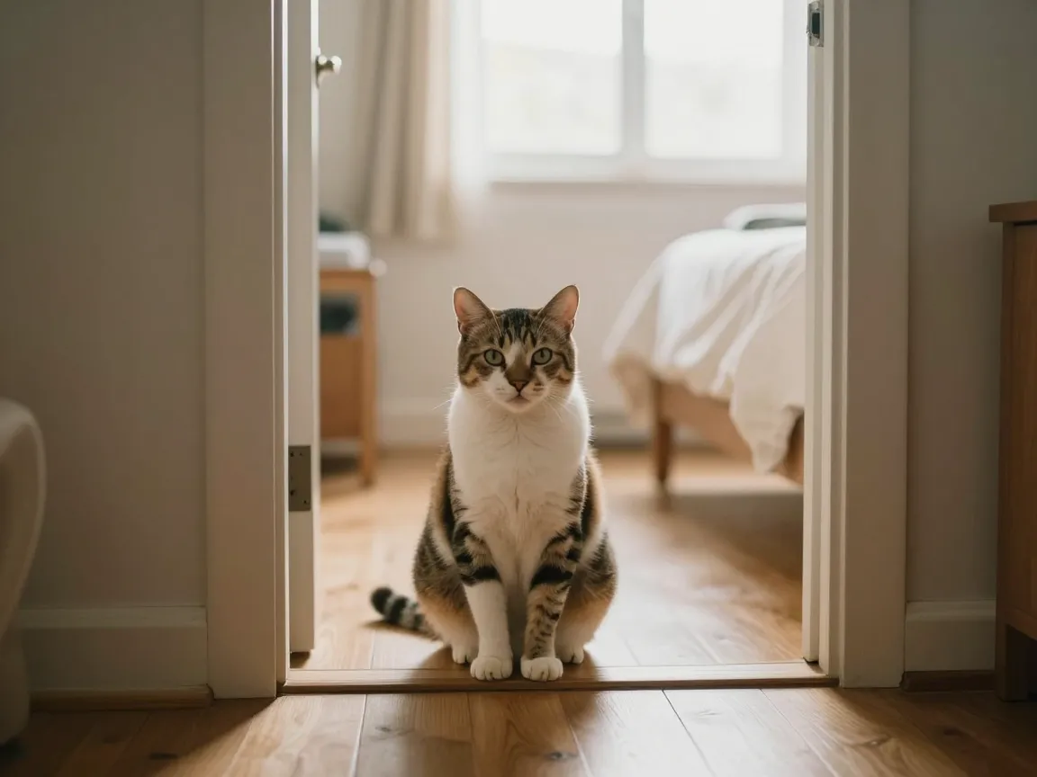 The silent good morning greeter