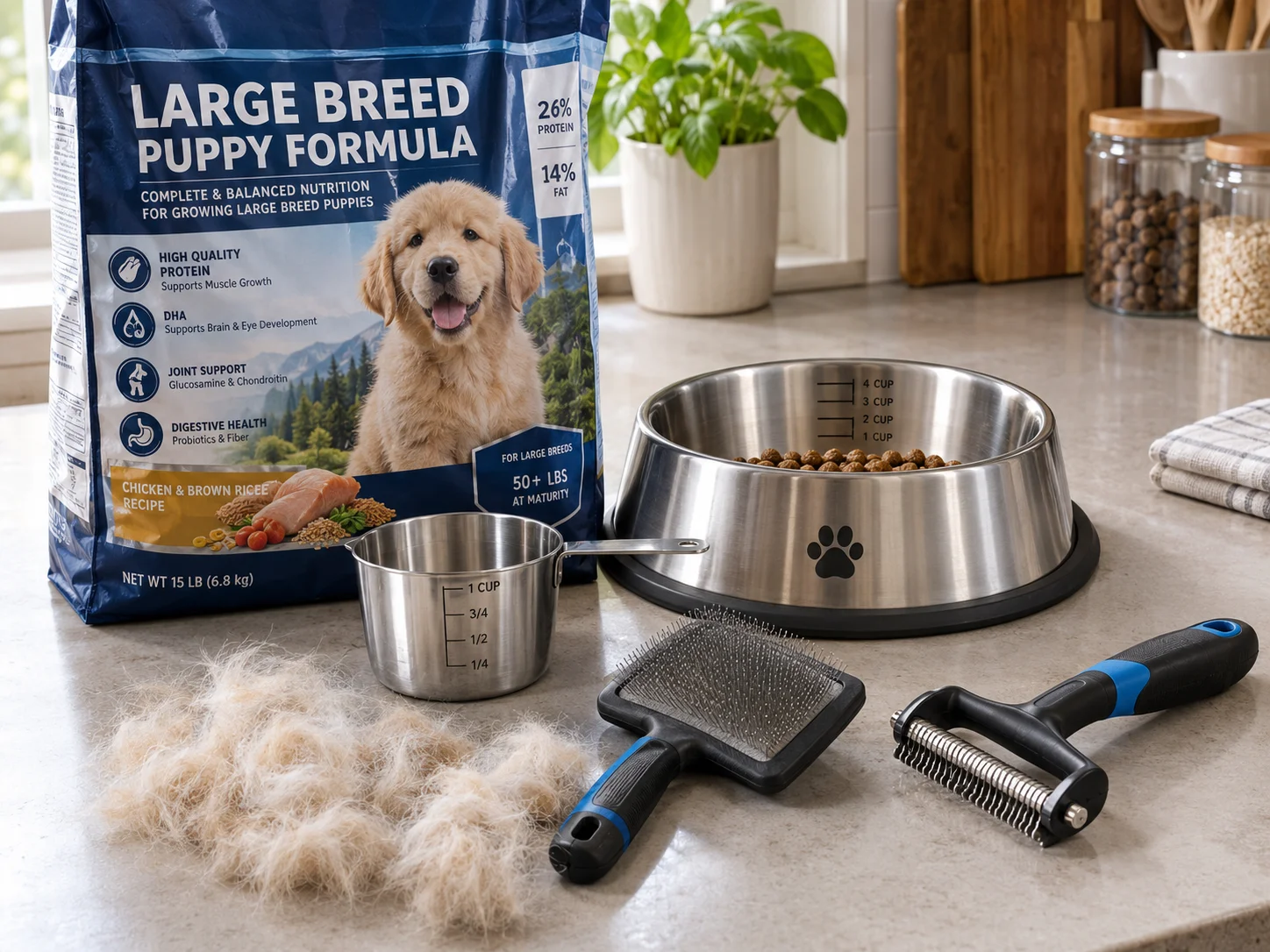 Nutrition growth and grooming needs around the clock