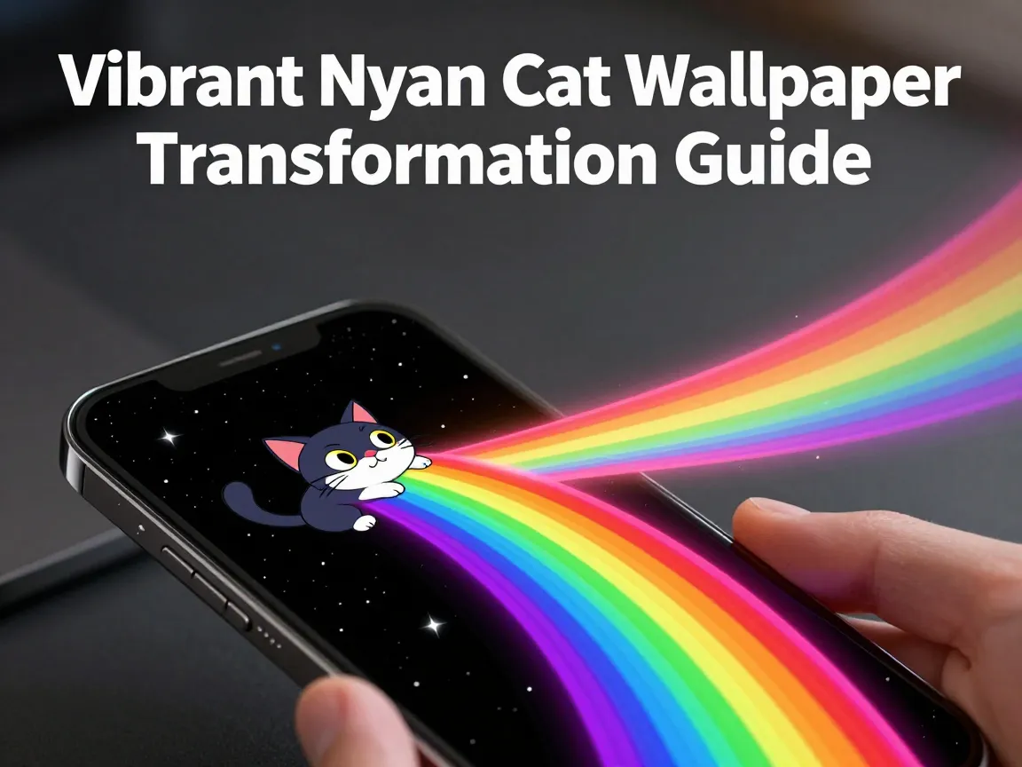 Vibrant nyan cat wallpaper transformation guide