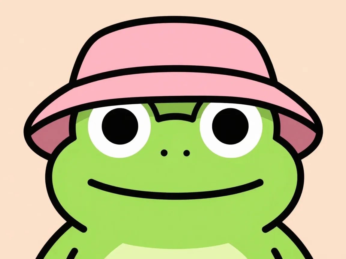 Doodle style frogs and cartoon pet mascots