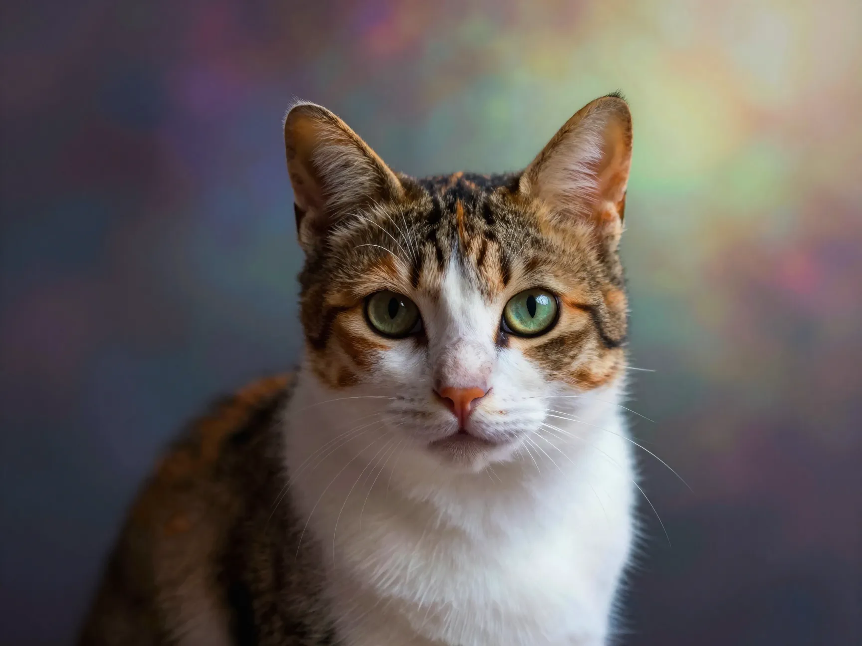 Ai generated and premium free calico cat art