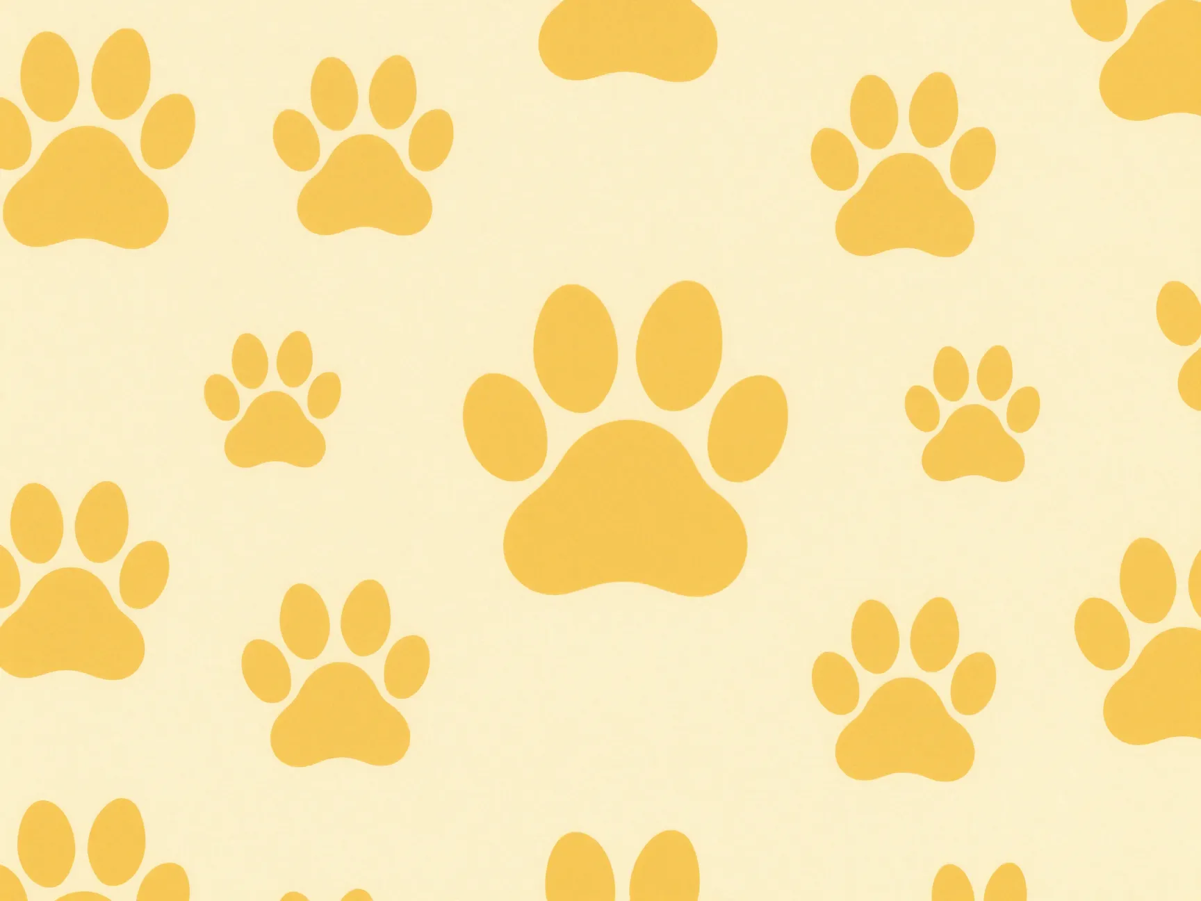 2 yellow cute cat paw phone wallpaper