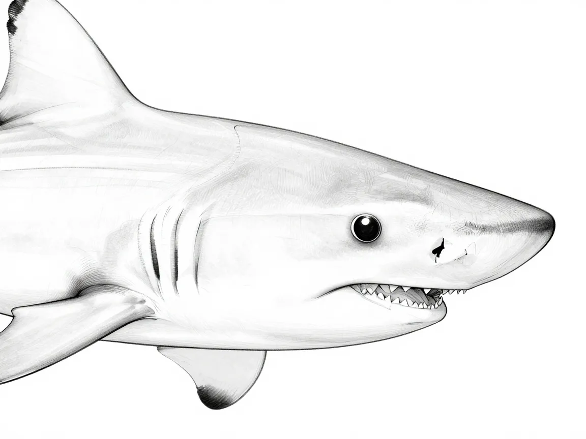 Construct the head snout mouth and facial features