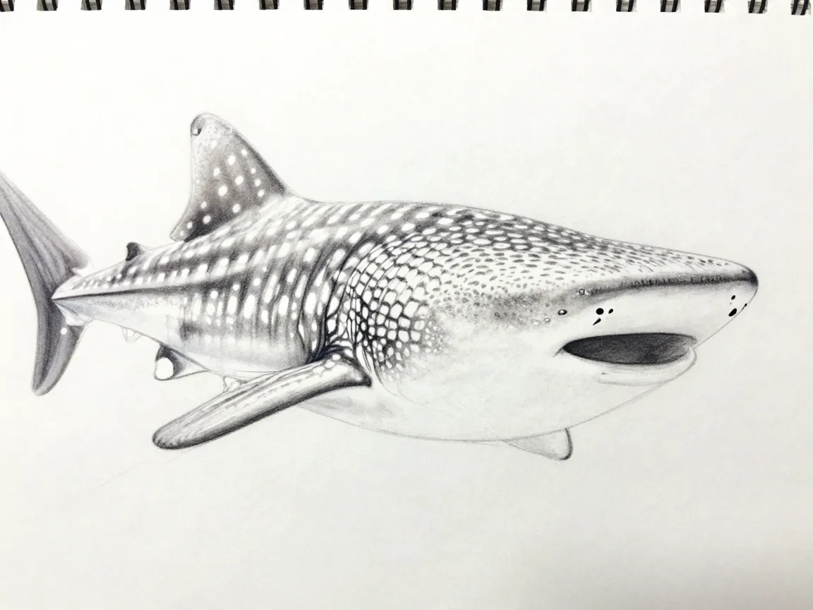 Add gills and facial features