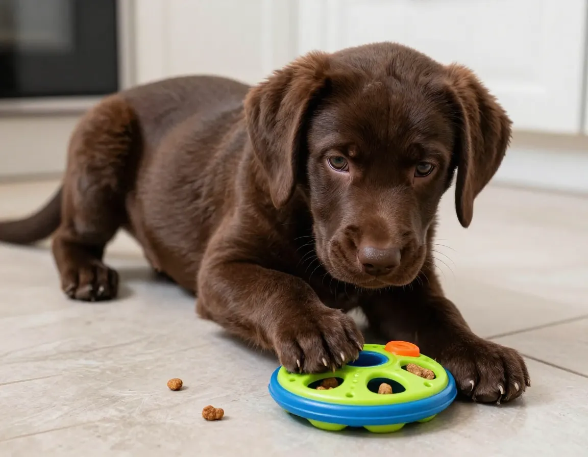 Read more about the article 8 Adorable Stages of a Chocolate Brown Labrador Puppy’s First Year