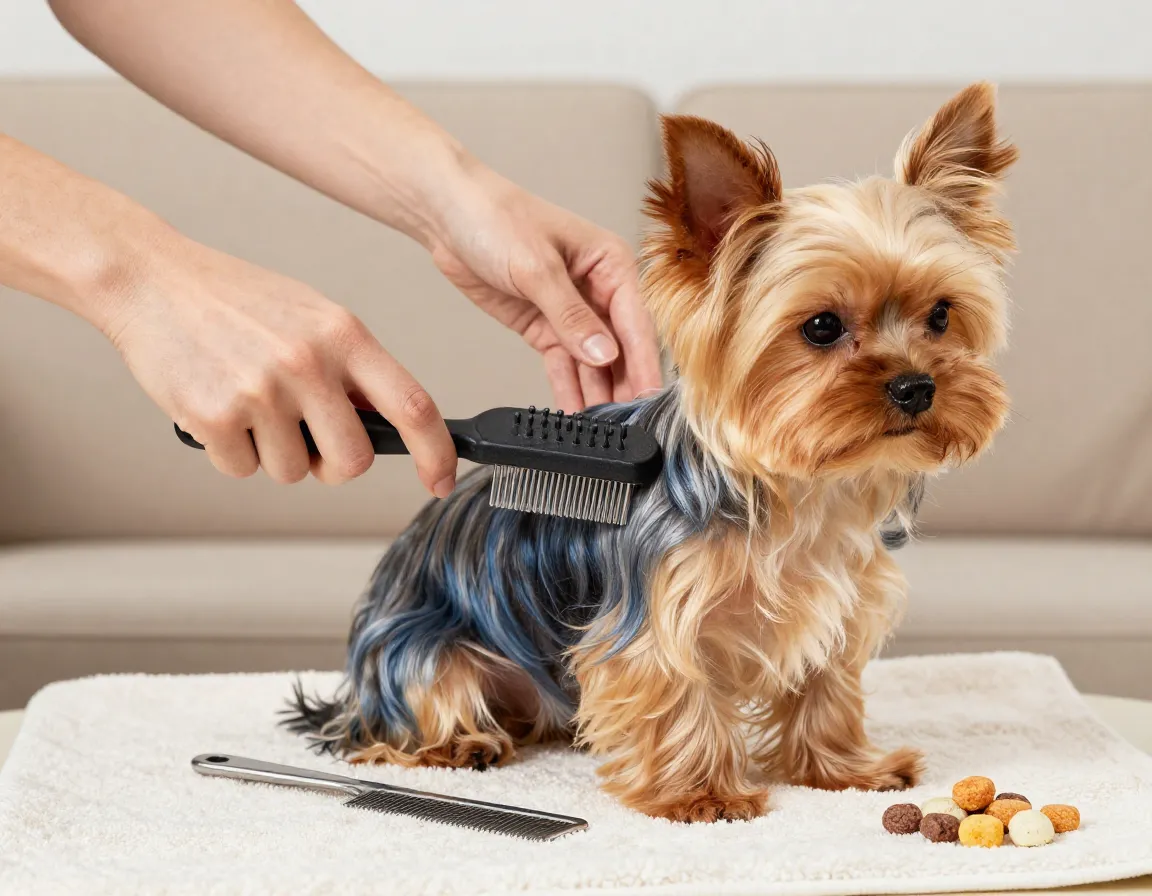 Read more about the article 7 Yorkie Puppy Dog Care Tips for First-Time Owners
