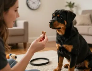 Read more about the article 6 Early Training Secrets Every Dog Puppy Rottweiler Owner Needs