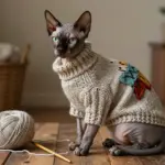 8 Cozy & Cute Sphynx Cats in Sweaters That Will Melt Your Heart