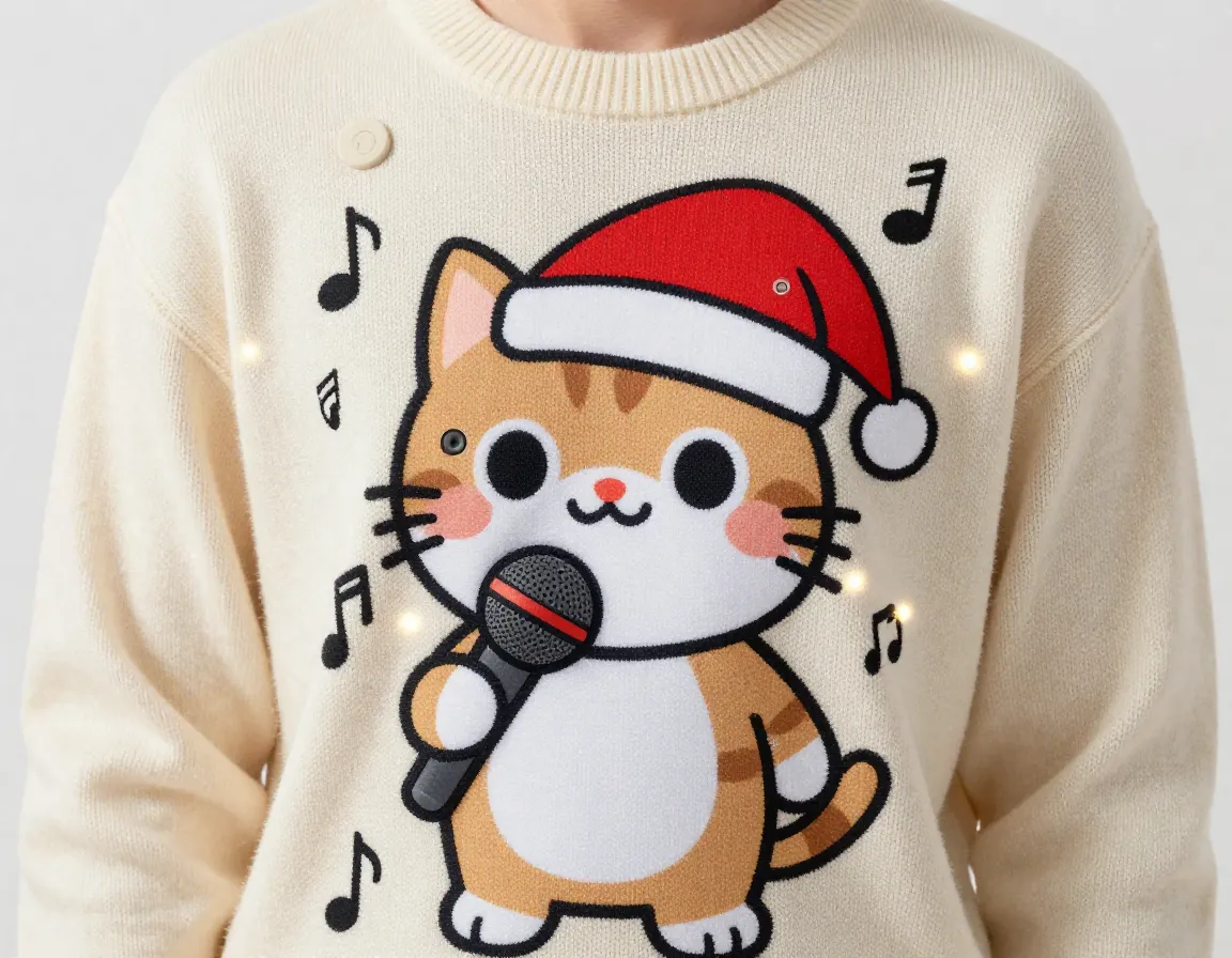 Read more about the article 7 Hilariously Ugly Christmas Sweaters with Cats You Need to See