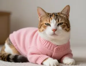 Read more about the article 6 Hilarious & Heartwarming Photos of a Cat in Sweaters