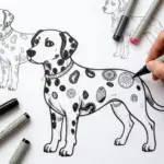 7 Adorable Dogs Pictures to Color: Fun for Kids & Adults Alike