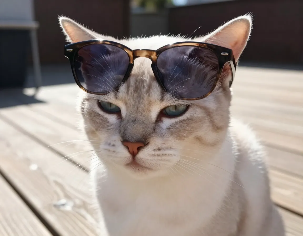 Read more about the article 7 Reasons Your Cat Should Wear Sunglasses & The Best Pairs to Buy