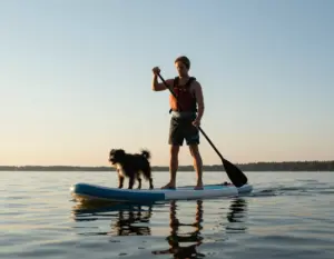 Read more about the article 7 Essential Safety Tips for Paddle Boarding With Your Dog