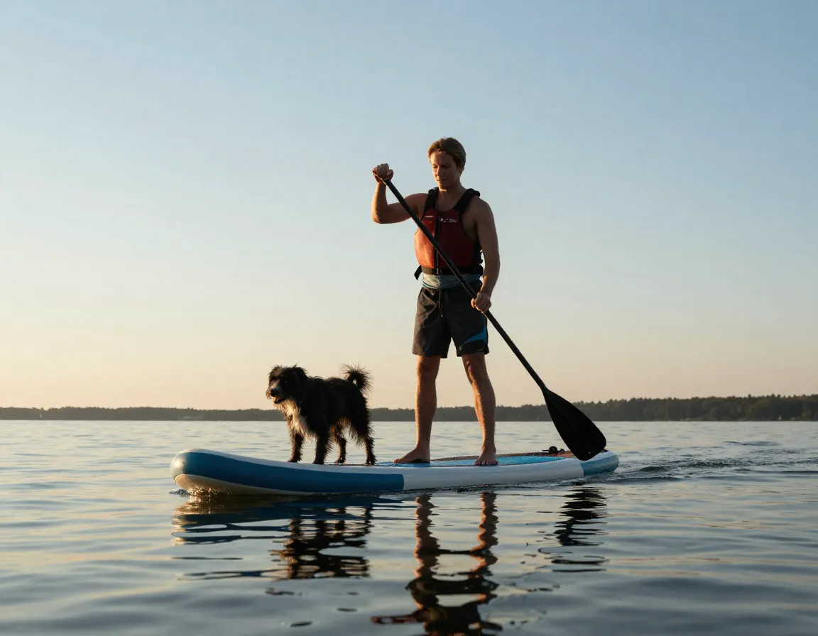 Read more about the article 7 Essential Safety Tips for Paddle Boarding With Your Dog