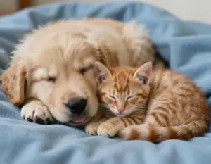 Read more about the article 8 Side-by-Side Photos of Cute Kittens and Puppies That Will Make Your Day