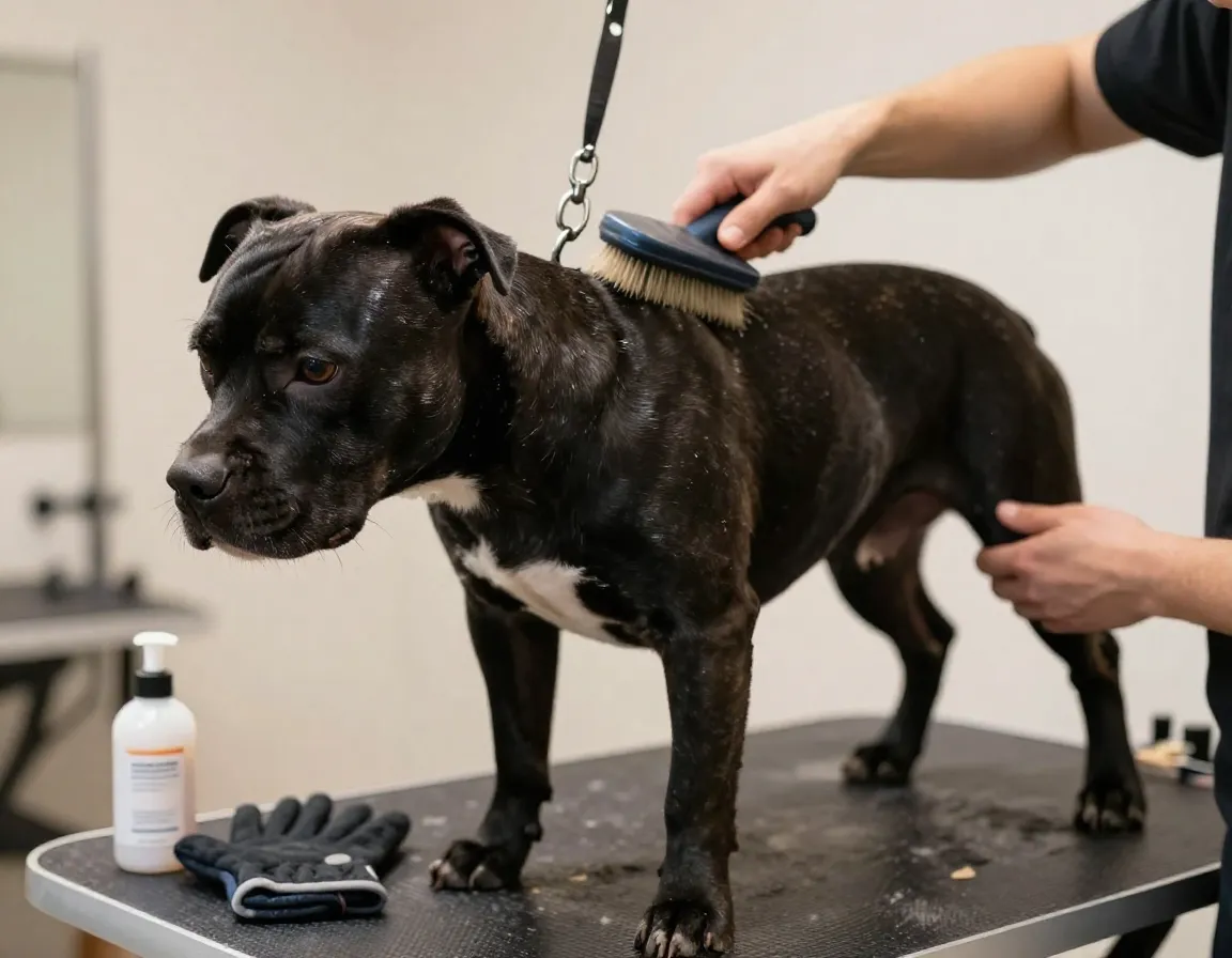 Read more about the article 7 Stunning Facts About The American Pitbull Terrier Black Coat