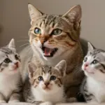 8 Heartwarming Insights into Mother Cat and Newborn Kittens Bonding