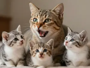 Read more about the article 8 Heartwarming Insights into Mother Cat and Newborn Kittens Bonding