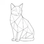 9 Chic Black and White Cats Wallpapers for a Minimalist Look