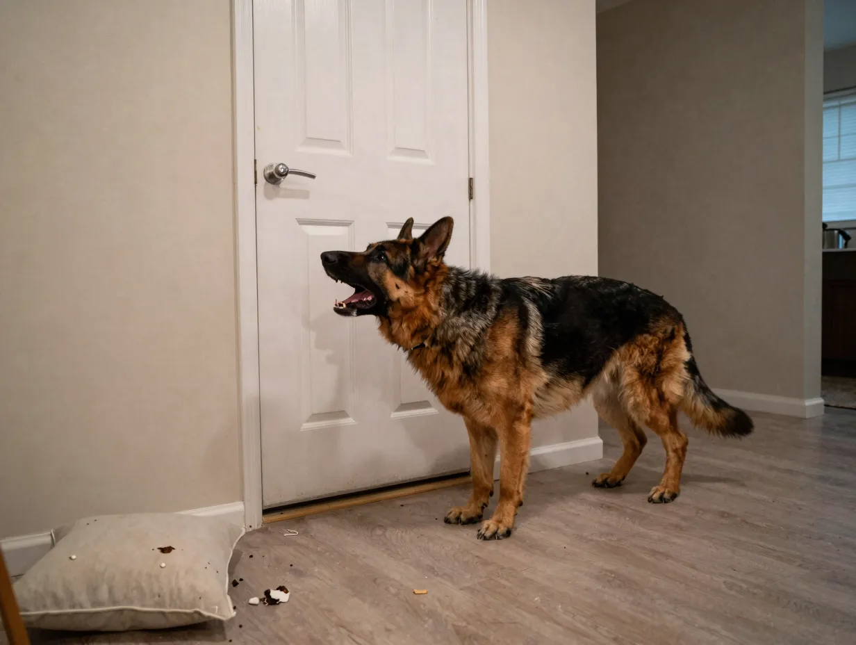 Read more about the article 8 Reasons Why Your German Shepherd Dogs Barking (And How to Manage It)