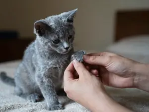 Read more about the article 8 Must-Know Tips Before Bringing Home a Blue Russian Cat Kitten