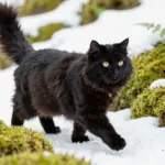 Majestic Facts About The Black Norwegian Forest Cat Breed