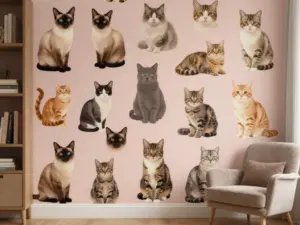 Read more about the article Pink Cat Pattern Wallpaper Designs For A Sweet Aesthetic