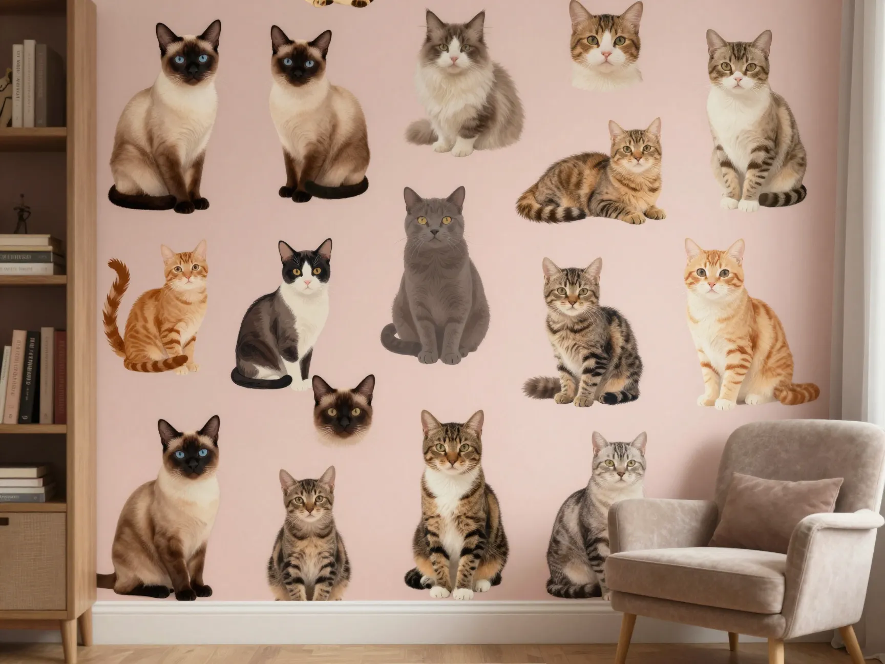 Read more about the article Pink Cat Pattern Wallpaper Designs For A Sweet Aesthetic