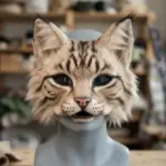 Stunning Norwegian Forest Cat Therian Mask Markings & What They Mean
