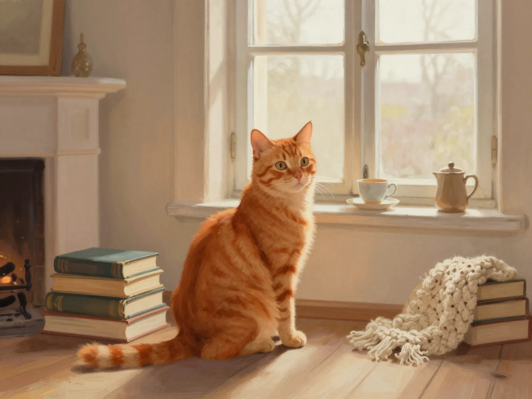 Read more about the article Ginger Cat Wallpaper Designs For A Warm, Sunny Desktop