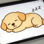 Golden Retriever Sleeping Drawing Ideas For Your Next Art Project