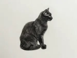 Read more about the article Black Cat Sketch Techniques to Capture Their Mysterious Charm