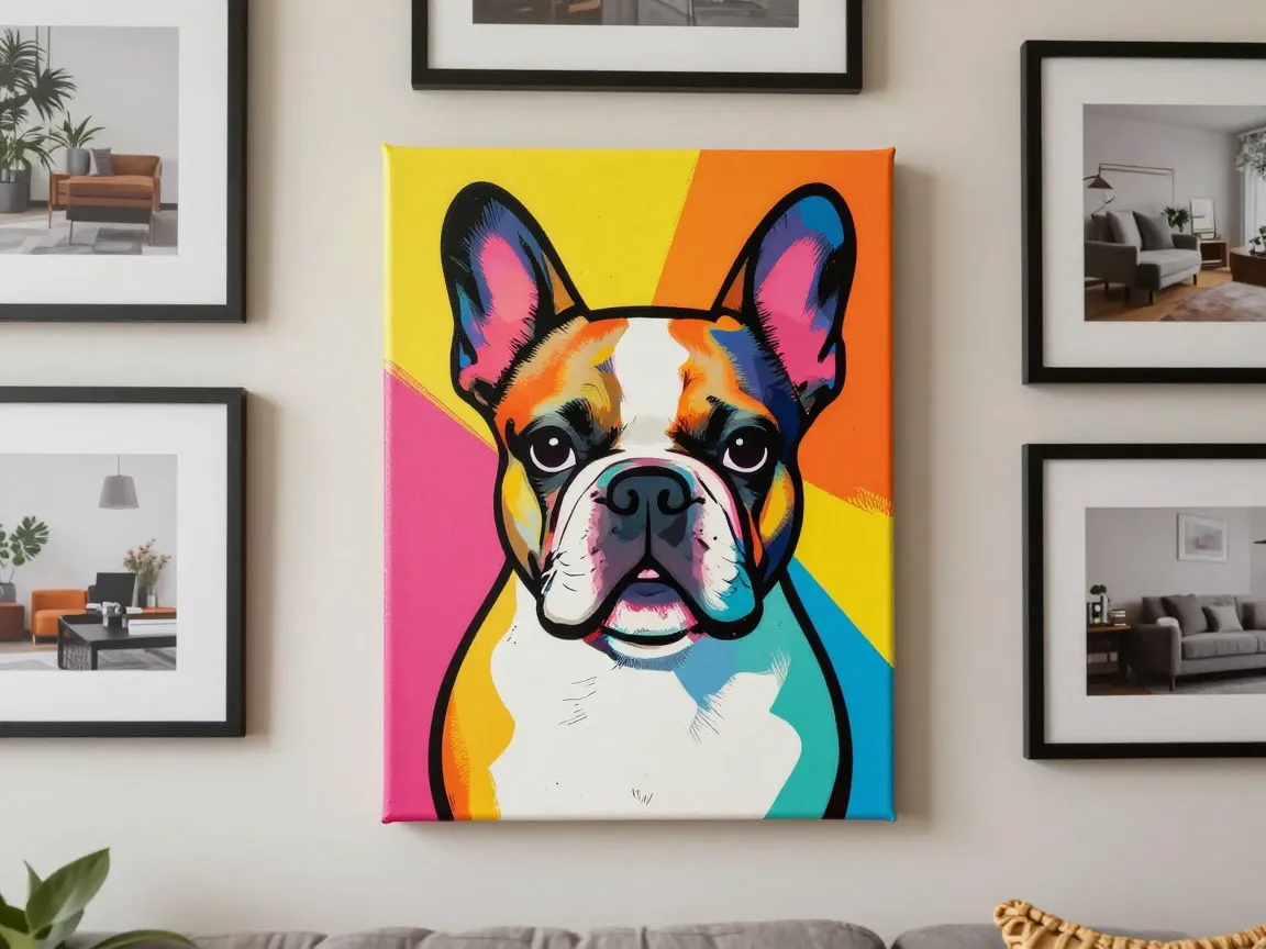 Read more about the article Stunning French Bulldog Art Illustrations To Decorate Your Home