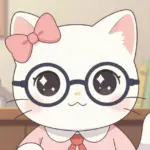 White Cat With Glasses Pfp Ideas For A Scholarly Vibe